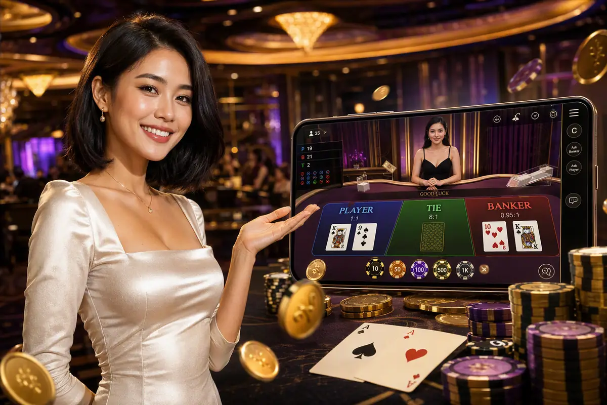 hfive5 baccarat online meja permainan langsung